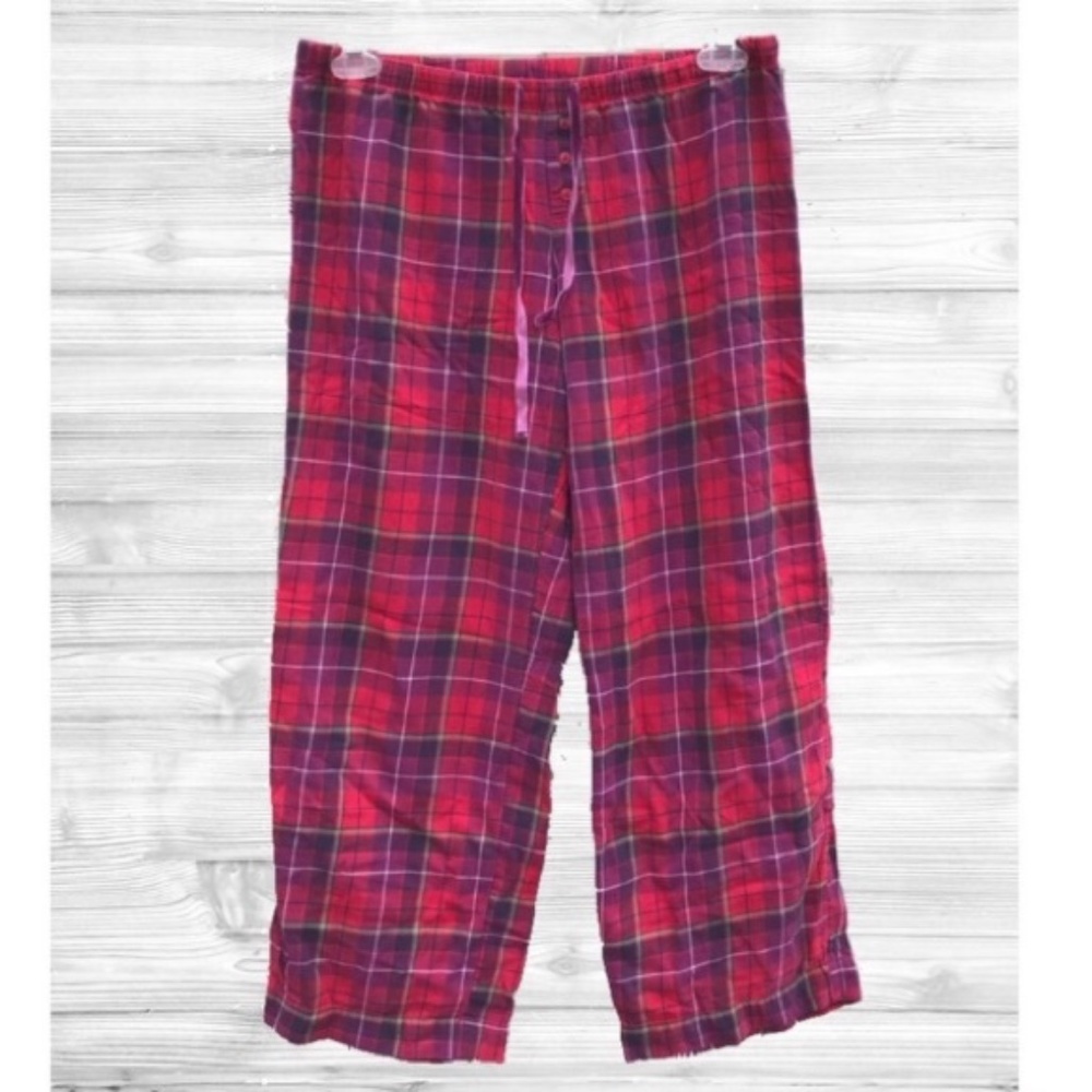 Gap Body Red Plaid Pajama Pants | size M